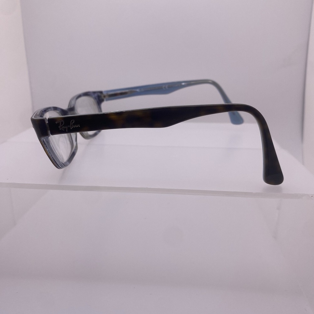 Ray-Ban Eyeglasses Women FRAMES ONLY RB 5150 50-19-135 Brown Tortoise Blue 485 - Picture 3 of 16
